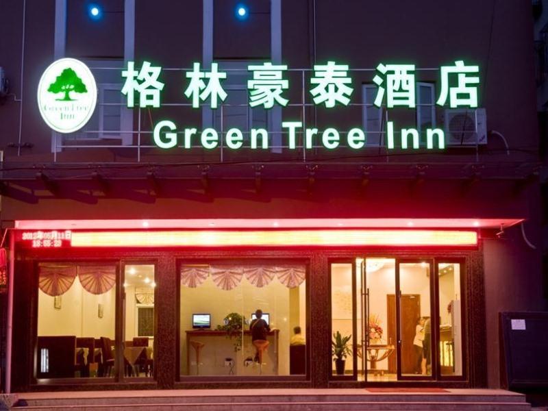 Greentree Inn Ningbo Cconvention Center East Bus Station Express Hotel Bagian luar foto
